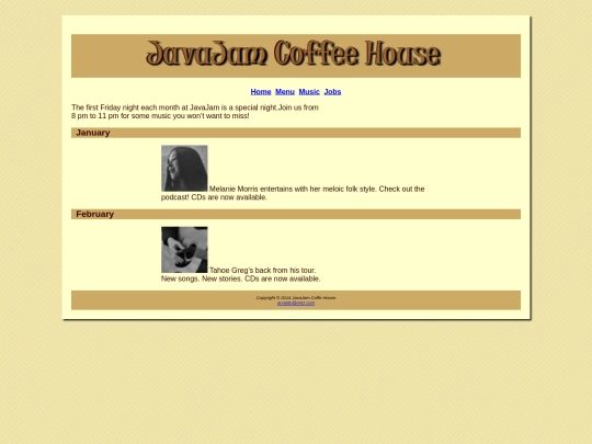 JavaJam/Music screenshot