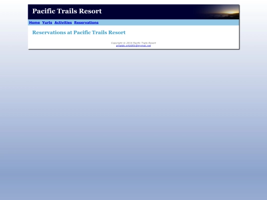 PacificTrailsCase/pacific4/reservations screenshot