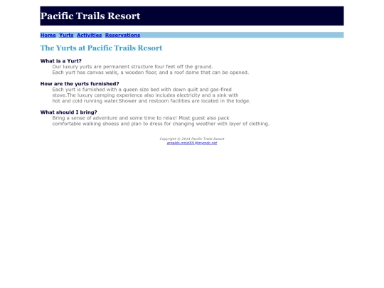 PacificTrailsCase/yurts screenshot