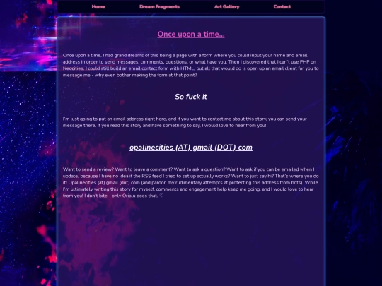 contact screenshot