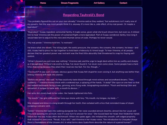 dreamfrags/RegardingTauhrelilsBond screenshot