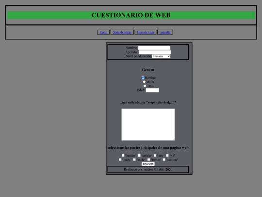 programacionweb/Micrositio/cuestionario screenshot