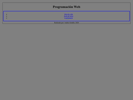 programacionweb/Micrositio screenshot