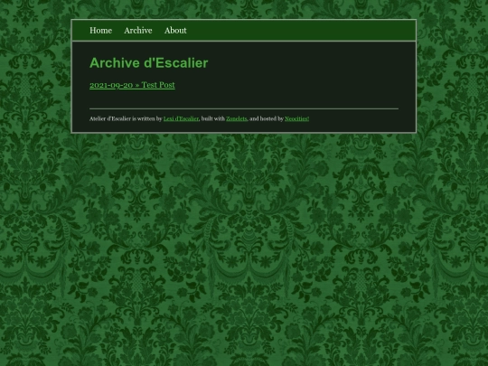 archive screenshot