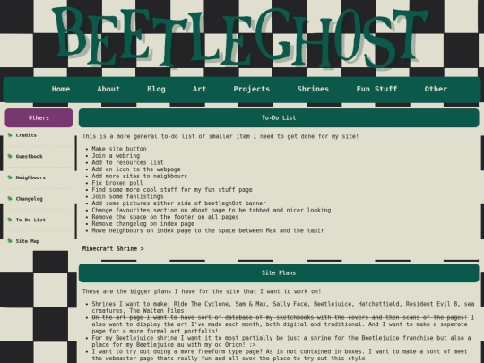 beetlejuice-theme/todolist screenshot