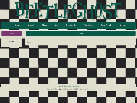 templates/blog-template screenshot