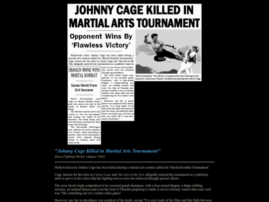 johnnycage screenshot