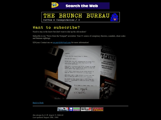 newsletter screenshot