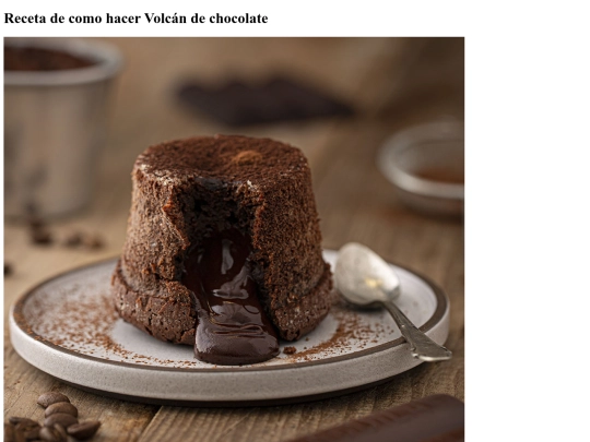 recetario/recetario/volcandechocolate screenshot