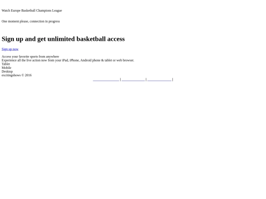 Basketball-EuropeChamLeague screenshot