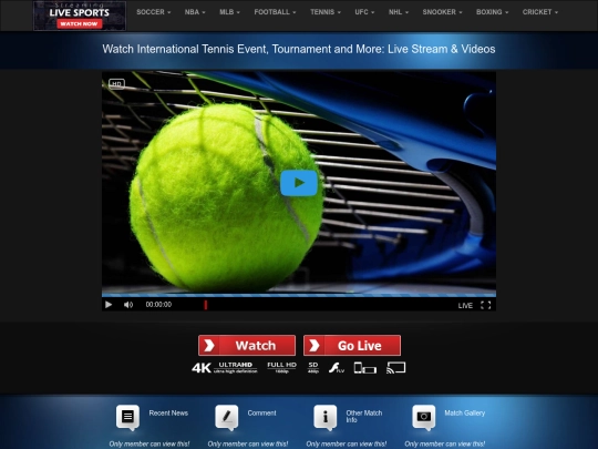 Tennis screenshot