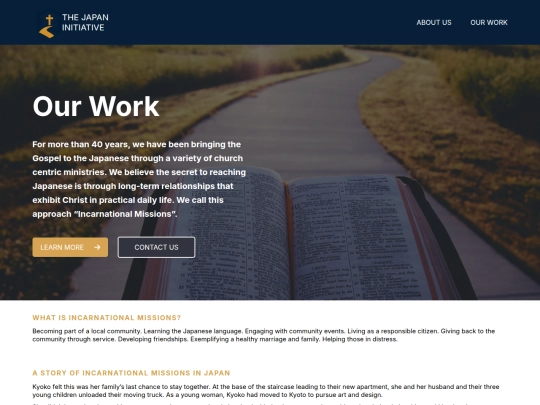 ourwork screenshot