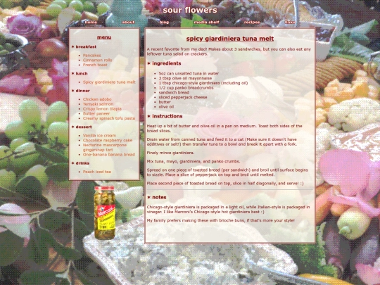 recipes/tunasalad screenshot
