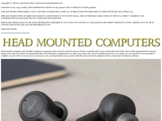 fasttopics/headmountedcomputers screenshot