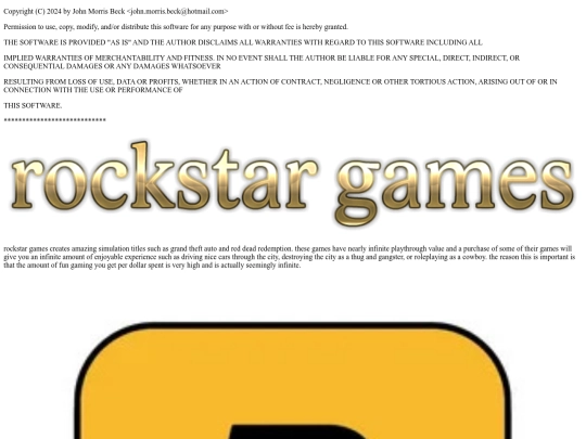 fasttopics/rockstargames screenshot