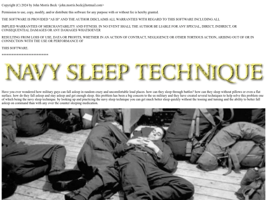 fasttopics/sleeptechnique screenshot