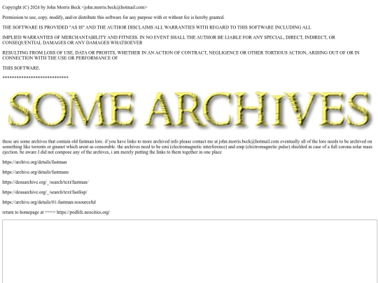 fasttopics/somearchives screenshot