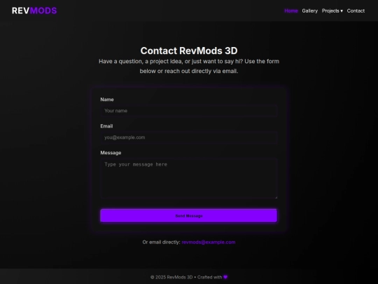 contact screenshot