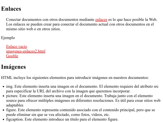 imagenes-enlaces screenshot