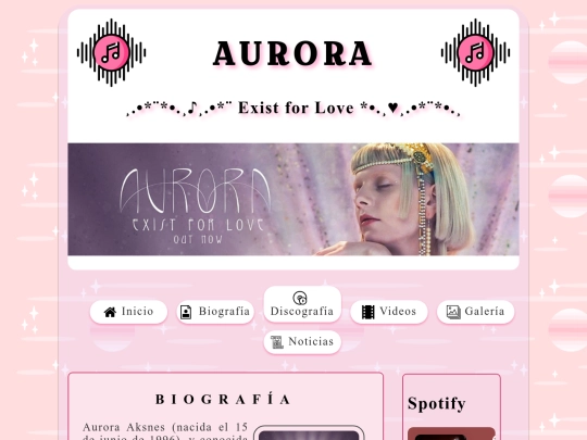 biografia screenshot
