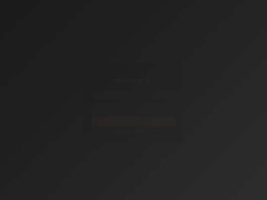 login screenshot