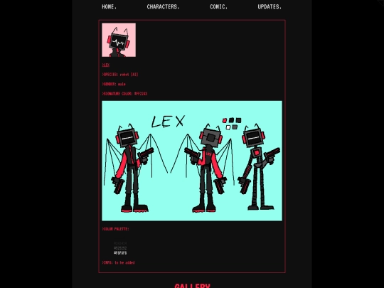 characters/lex screenshot