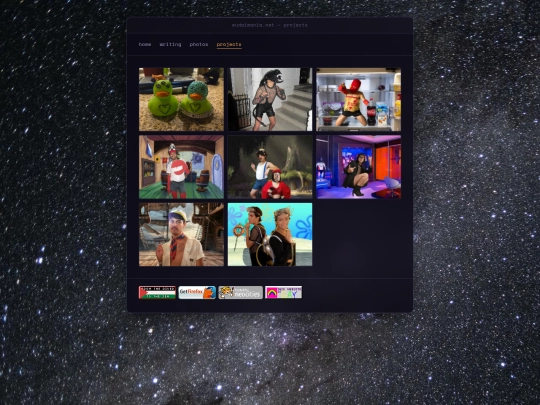 projects screenshot