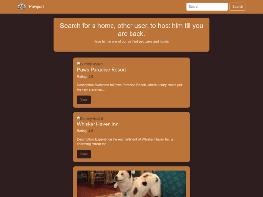 hotels screenshot