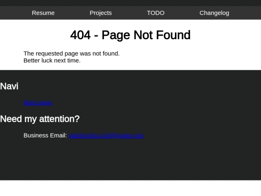 not_found screenshot