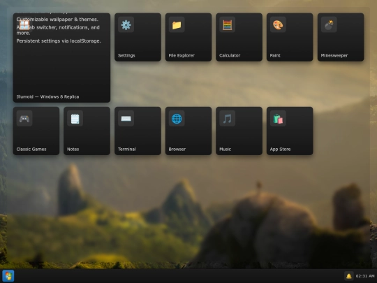 pages/experiment screenshot