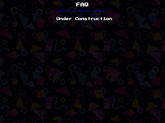 FAQ screenshot