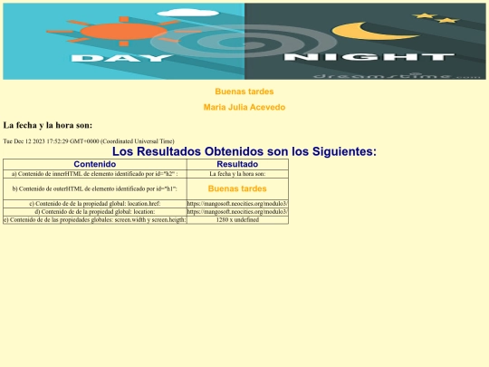 modulo3 screenshot