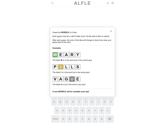 alfle screenshot