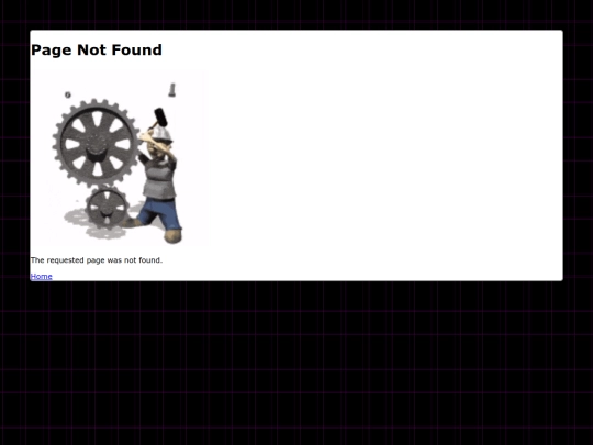 not_found screenshot