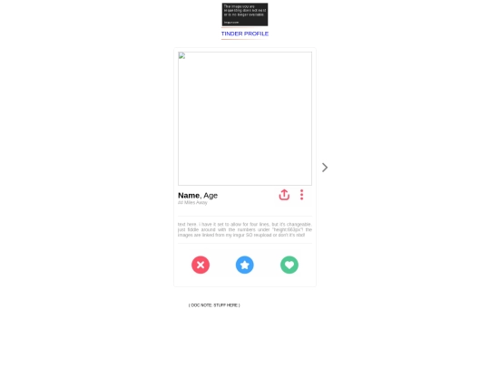 socialmedia/tinder/sliding screenshot