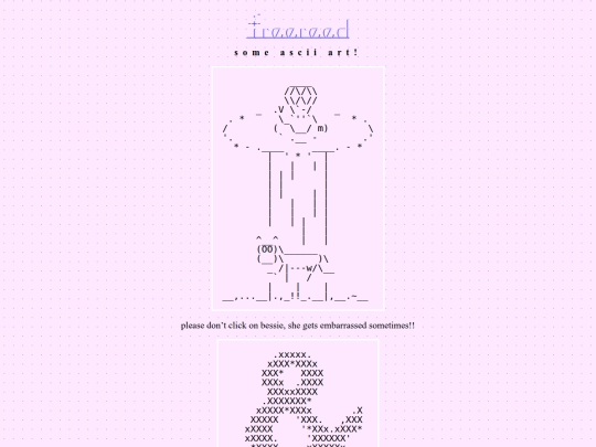 ascii screenshot