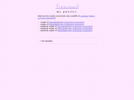 puzzles screenshot