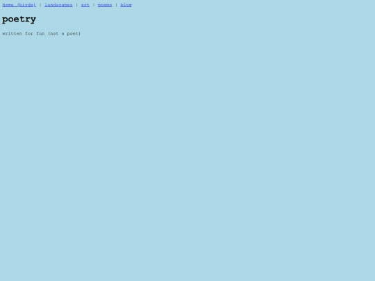 poetry screenshot