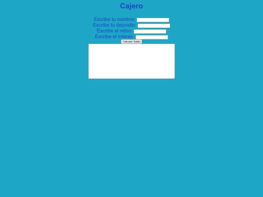 html/banco screenshot