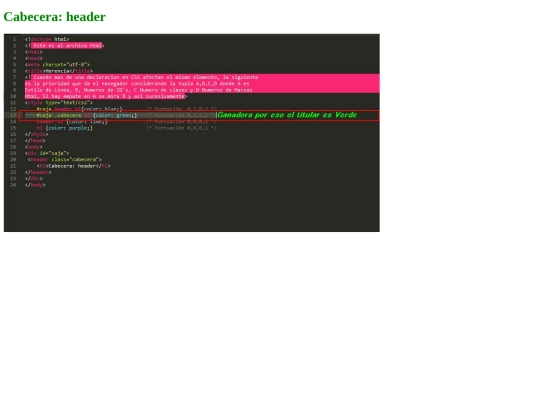 html/modulo21 screenshot