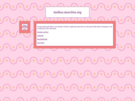 links screenshot