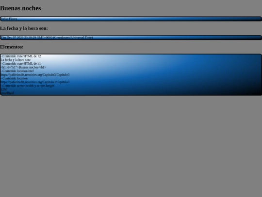 Capitulo3/Capitulo3 screenshot