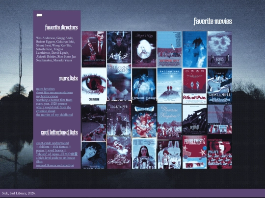reading_room/favorite_movies screenshot
