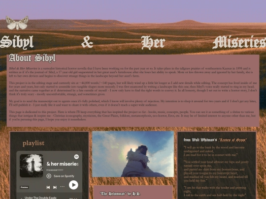 writers_desk/sibylandhermiseries screenshot