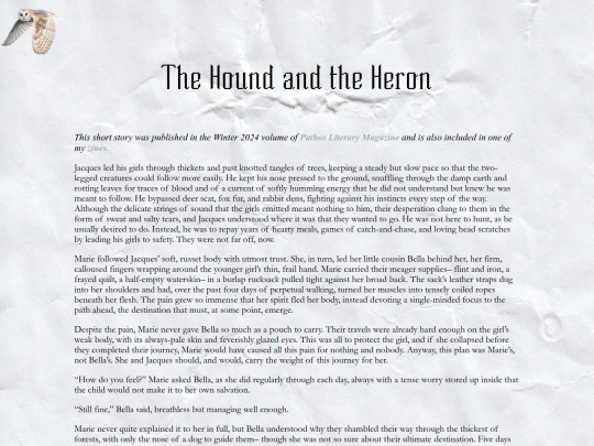 writers_desk/works/hound_and_the_heron screenshot