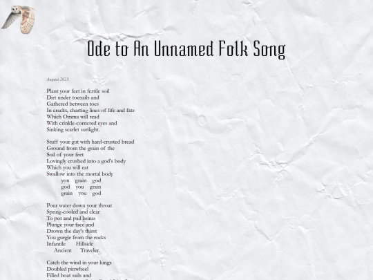 writers_desk/works/unnamed_folk_song screenshot