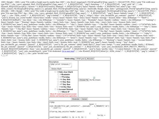 Admin/test1 screenshot