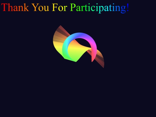 thankyou screenshot
