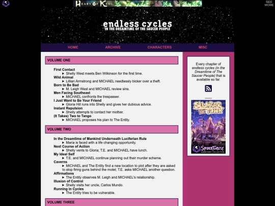 archive screenshot