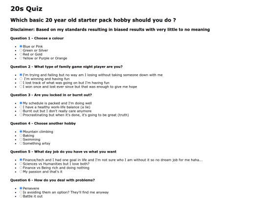 20sQuiz screenshot